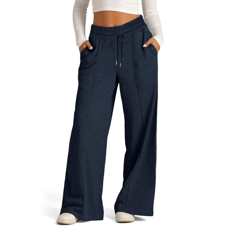 Pantalon de détente large pour femme