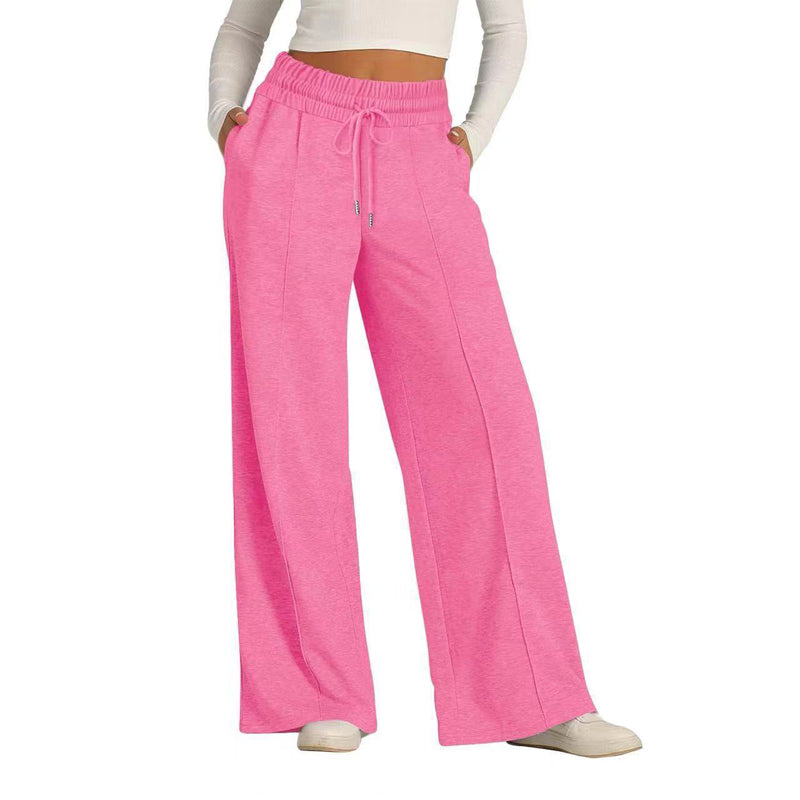 Pantalon de détente large pour femme