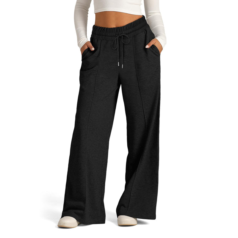 Pantalon de détente large pour femme