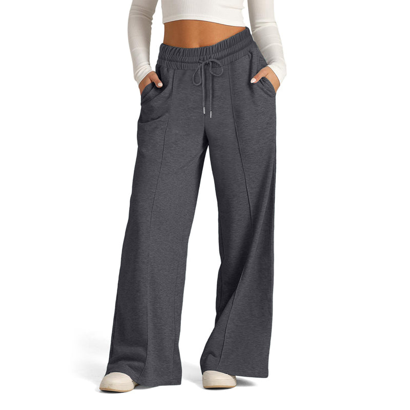 Pantalon de détente large pour femme