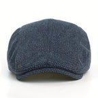 Tekstureret flatcap til mænd