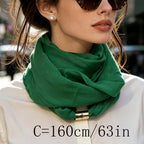 Women’s Magnetic Loop Winter Scarf