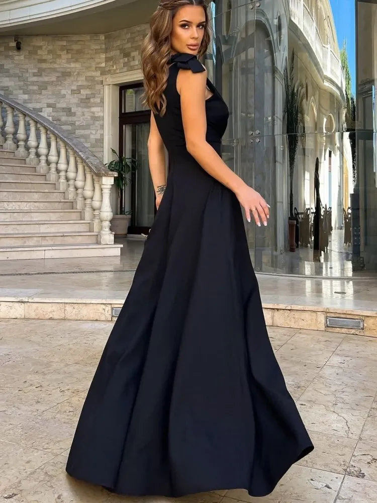 Geraldine | Elegantes Galakleid Maxi Kleid
