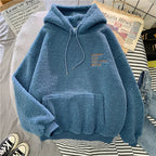 Felpa con cappuccio da donna