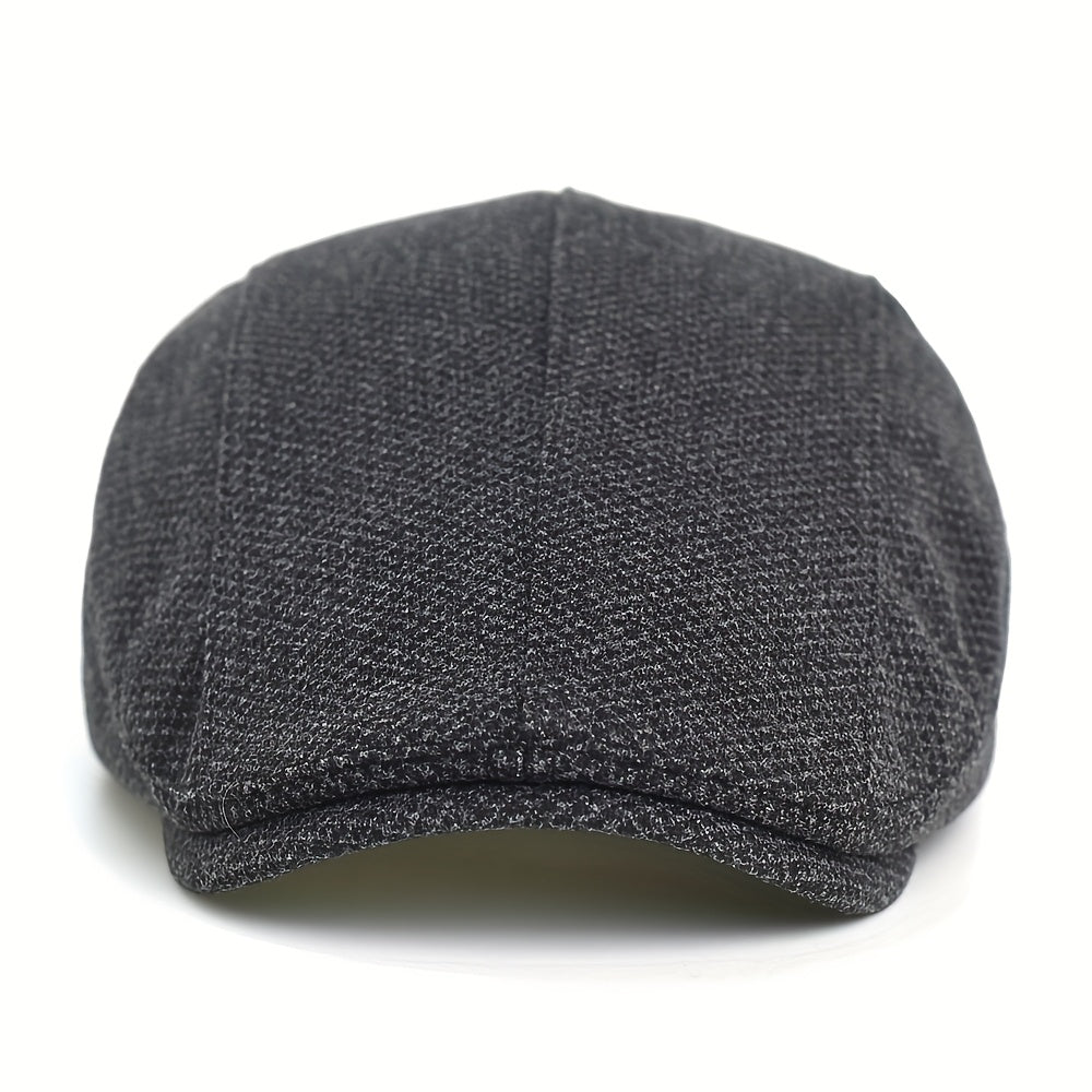 Tekstureret flatcap til mænd