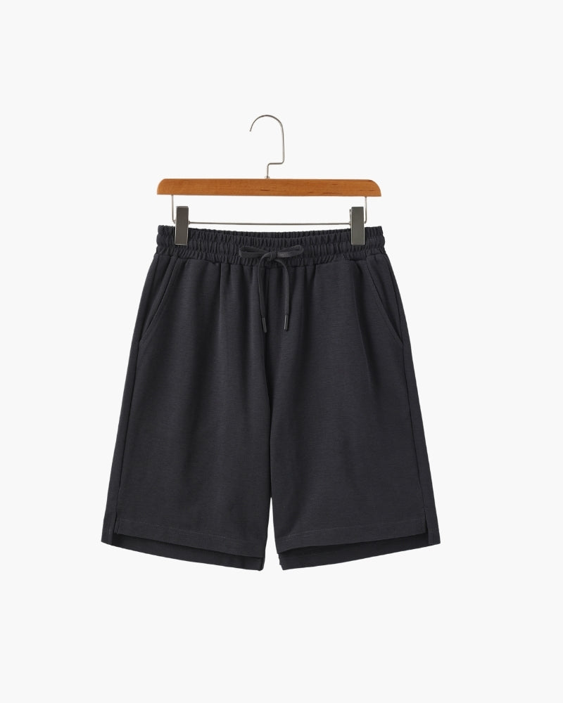 Herren-Essential-Shorts mit Kordelzug, elastischem Bund und entspanntem, bequemem Alltagsschnitt