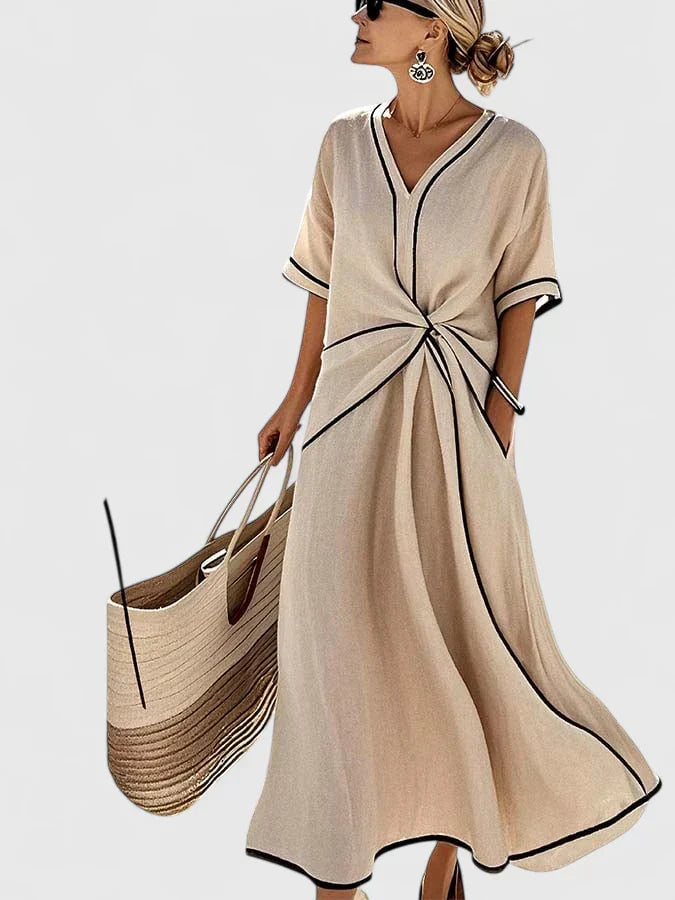 Thaëlle – Robe maxi élégante d’été femme