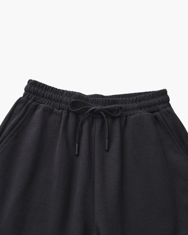 Men's Essential Drawstring Shorts with Elastic Waist and Relaxed Everyday Comfort Fit