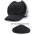 Men’s Faux Fur Ear Flap Winter Cap