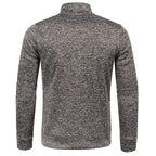Herrenjacke mit durchgehendem Reißverschluss und Stehkragen