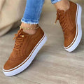 Legere Damensneaker mit gepolsterter Sohle und minimalistischem Low-Top-Design