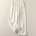 Women's Relaxed Elastic Waist Straight Leg Pants