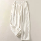 Women's Relaxed Elastic Waist Straight Leg Pants