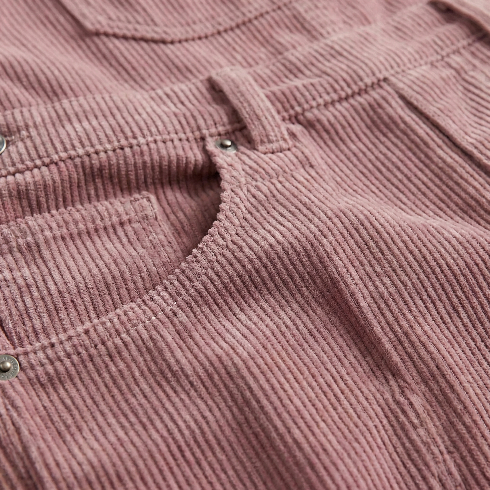 Damen-Latzhose aus Cord mit weitem Bein