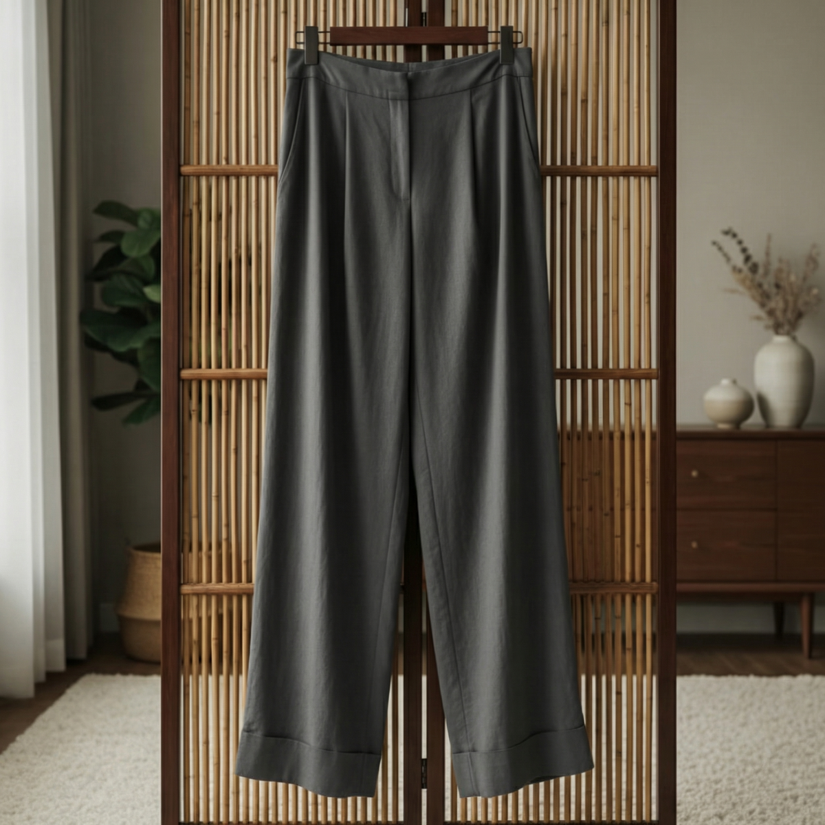Damenhose mit legerer, zulaufender Passform