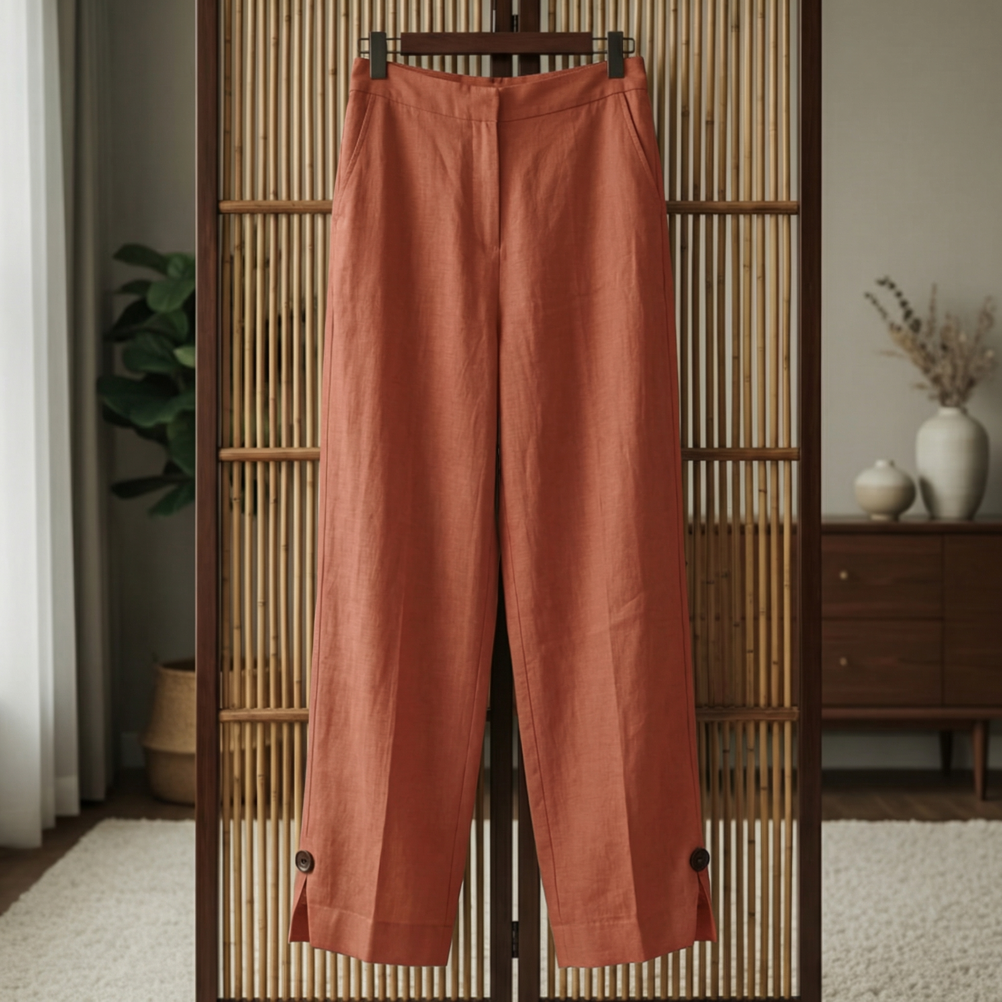 Damenhose mit legerer, zulaufender Passform
