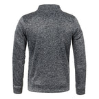 Herrenjacke mit durchgehendem Reißverschluss und Stehkragen