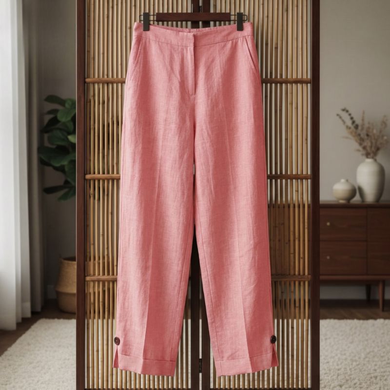 Damenhose mit legerer, zulaufender Passform