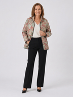 Women’s Paisley Print Quilted Jacket