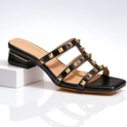 Women’s Studded Strappy Low Heel Sandals