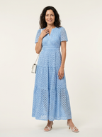 Women's Broderie Maxi Dress