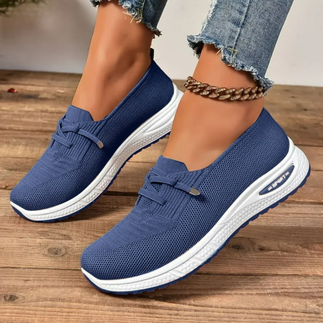 Leichte gestrickte Wanderschuhe für Damen