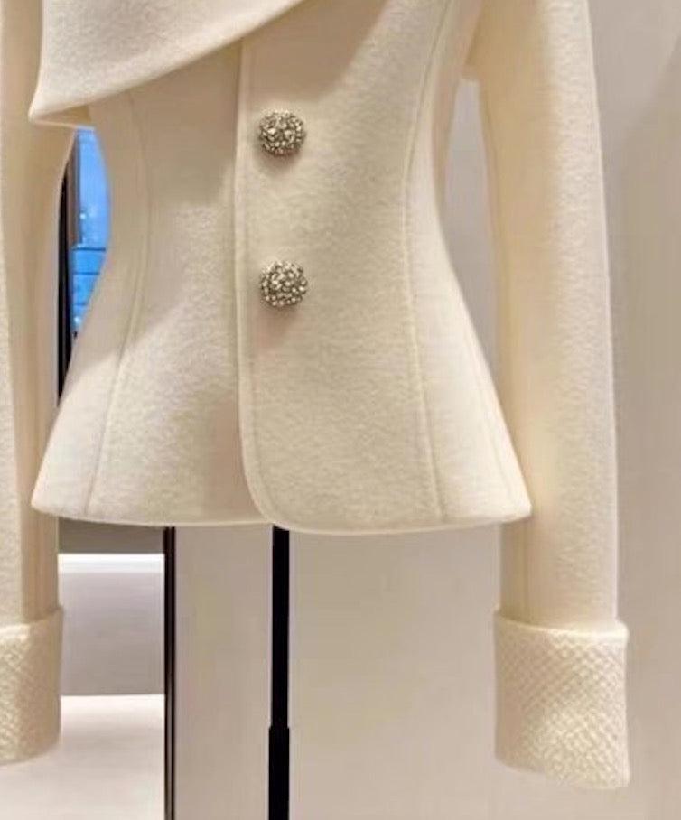 Women’s Asymmetric Peplum Jacket