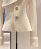 Women’s Asymmetric Peplum Jacket