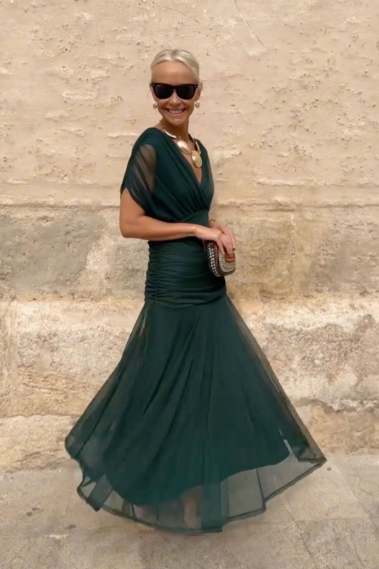 MOREAU LYON | ROBE MAXI FLUIDE POUR FEMME