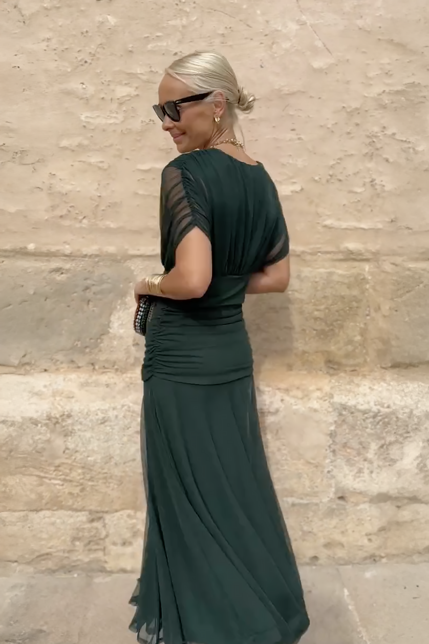 MOREAU LYON | ROBE MAXI FLUIDE POUR FEMME