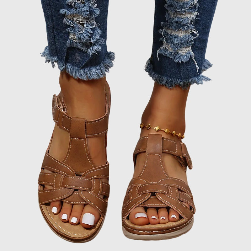 Women's Cross Strap Leisure Sandals