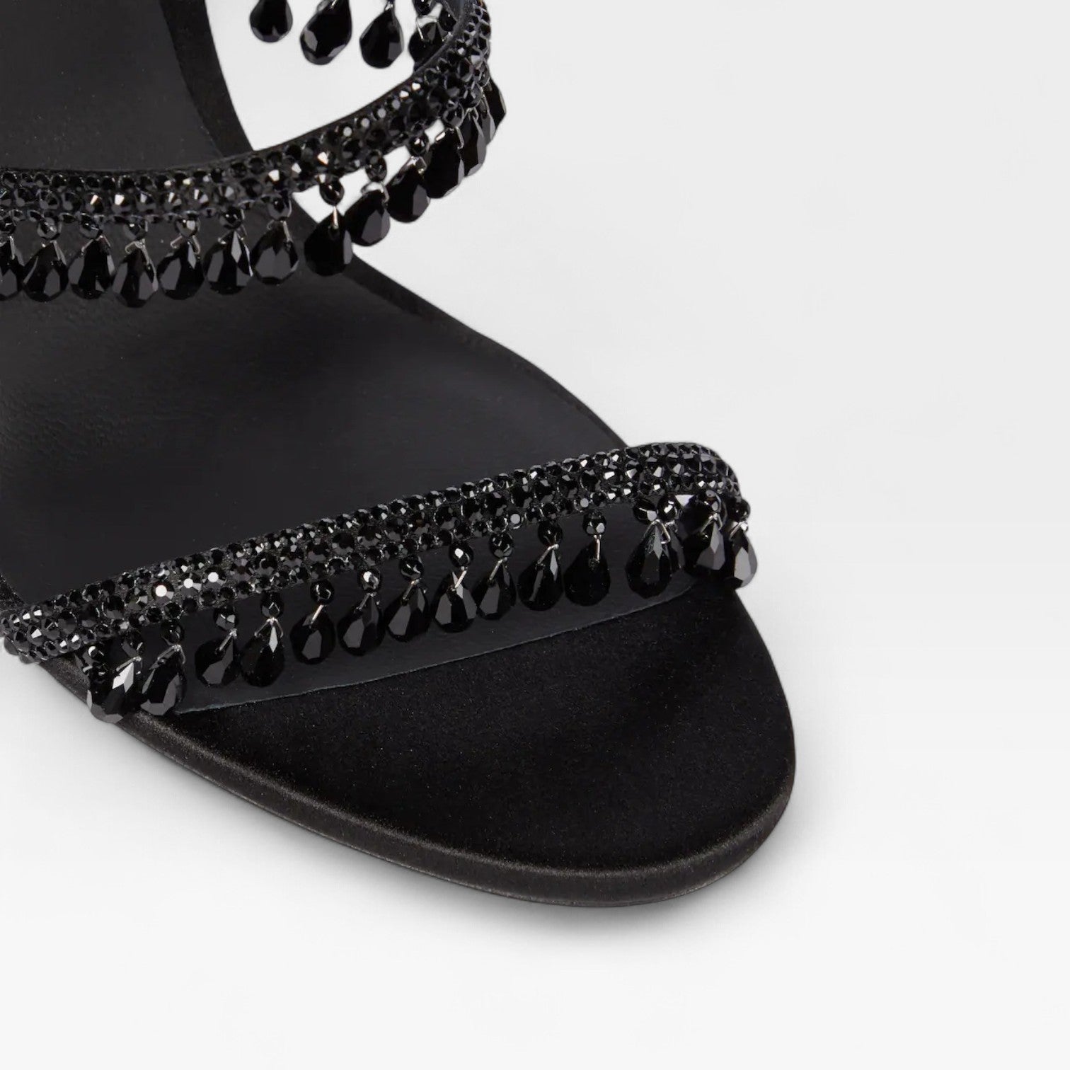 Damen-Stilettosandalen mit Verzierungen und Riemchen zum Umschlingen