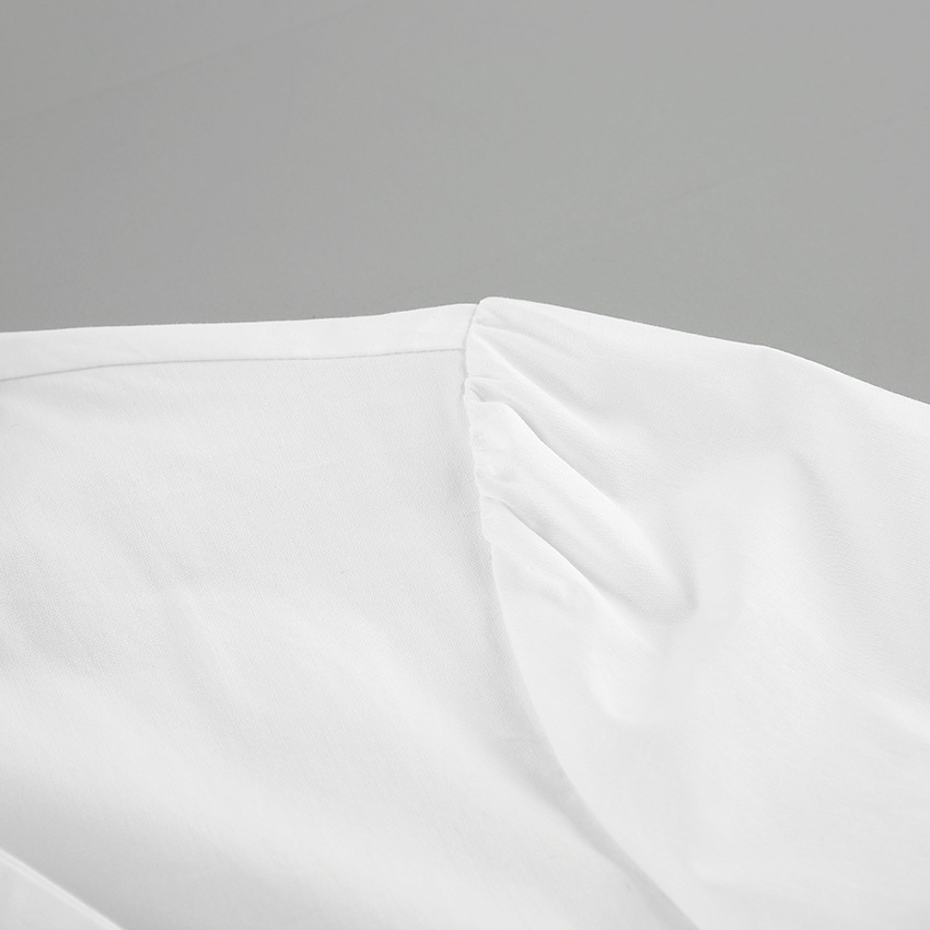 Damen Schleifenkragen-Bluse mit eleganter, strukturierter Passform und langen Ärmeln