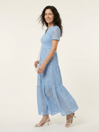 Women's Broderie Maxi Dress