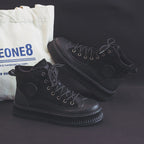 Women's Faux Fur Lined Lace-Up Boots