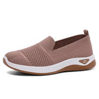 Damen-Strickschuhe zum Hineinschlüpfen fürs Gehen