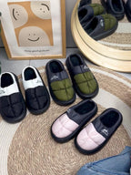 Polstrede slip-on-hjemmesko til mænd