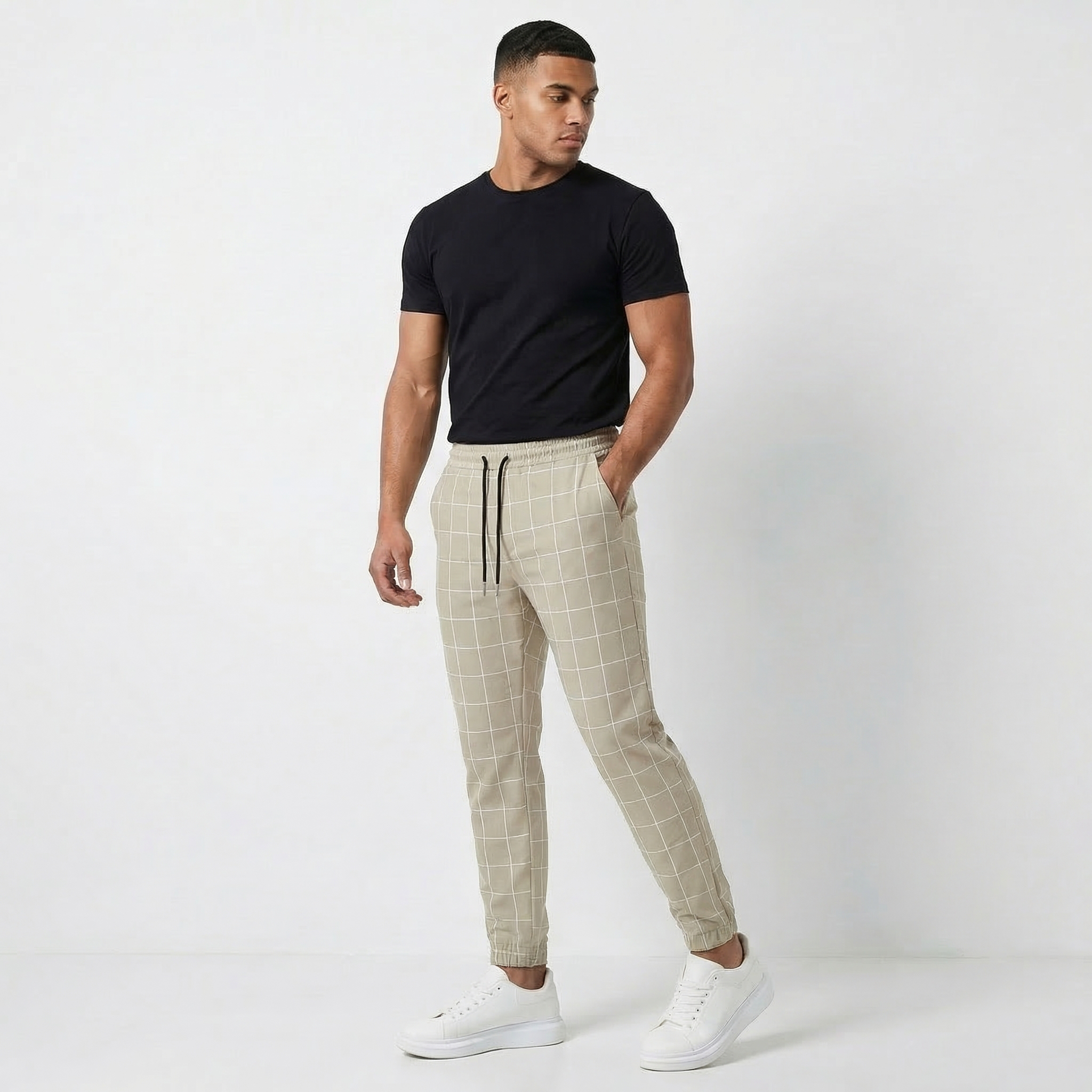 Men’s Lightweight Straight Leg Cargo Trousers