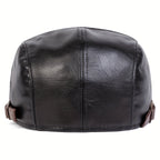 Gorra plana clásica texturizada para hombre