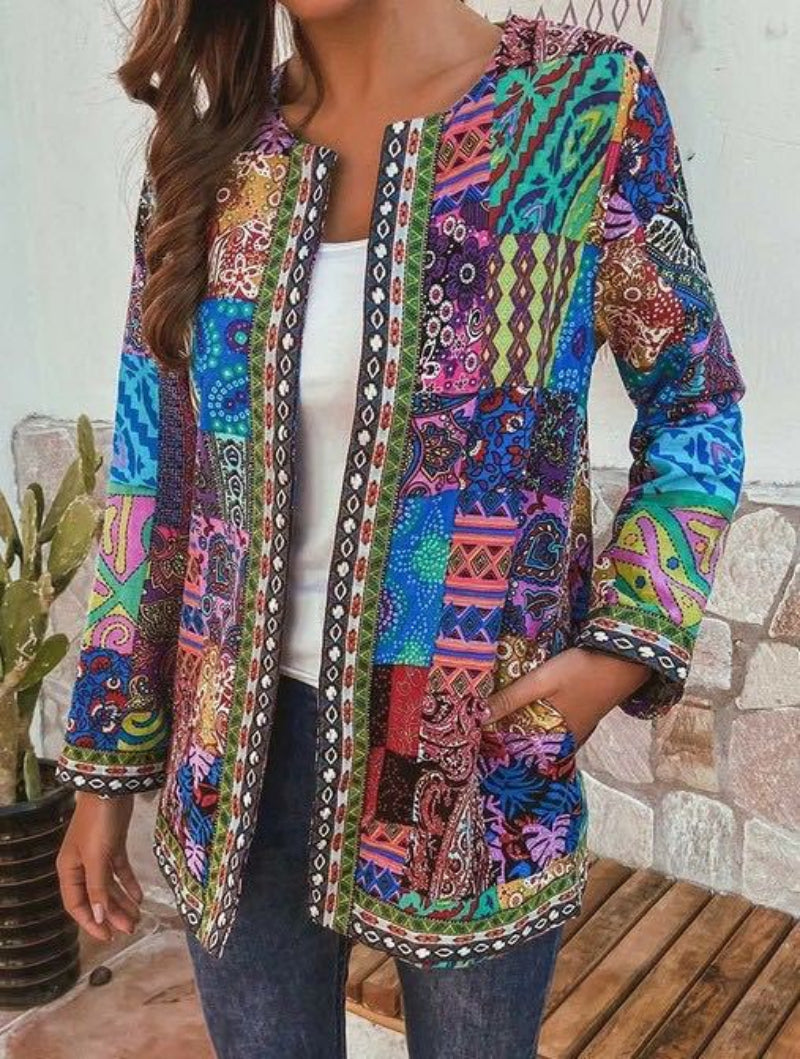 Women’s Bohemian Print Jacket