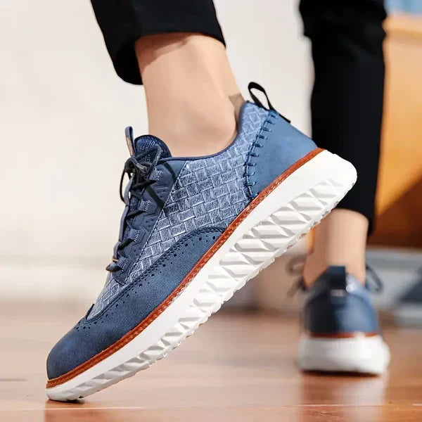 Men's Casual Lace-Up Walking Sneakers