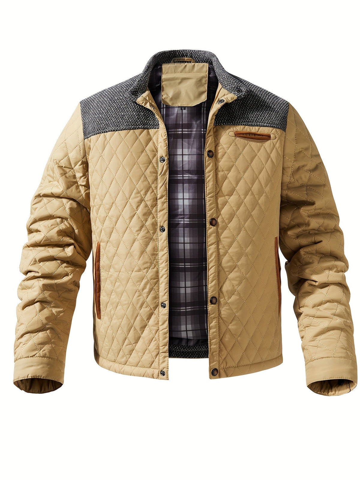 Men’s Quilted Casual Jacket