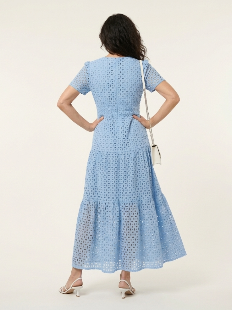 Women's Broderie Maxi Dress