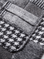 Gilet sartoriale patchwork da uomo