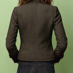 Women’s Herringbone Military Jacket