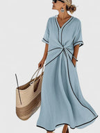 Thaëlle – Robe maxi élégante d’été femme