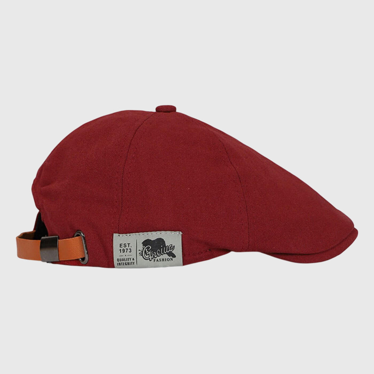 Casquette plate classique ajustable pour femme