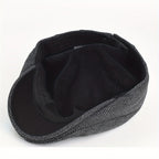 Tekstureret flatcap til mænd
