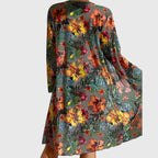 Women's Tropical Floral Three Piece Bikini Set with Sheer Cover Up