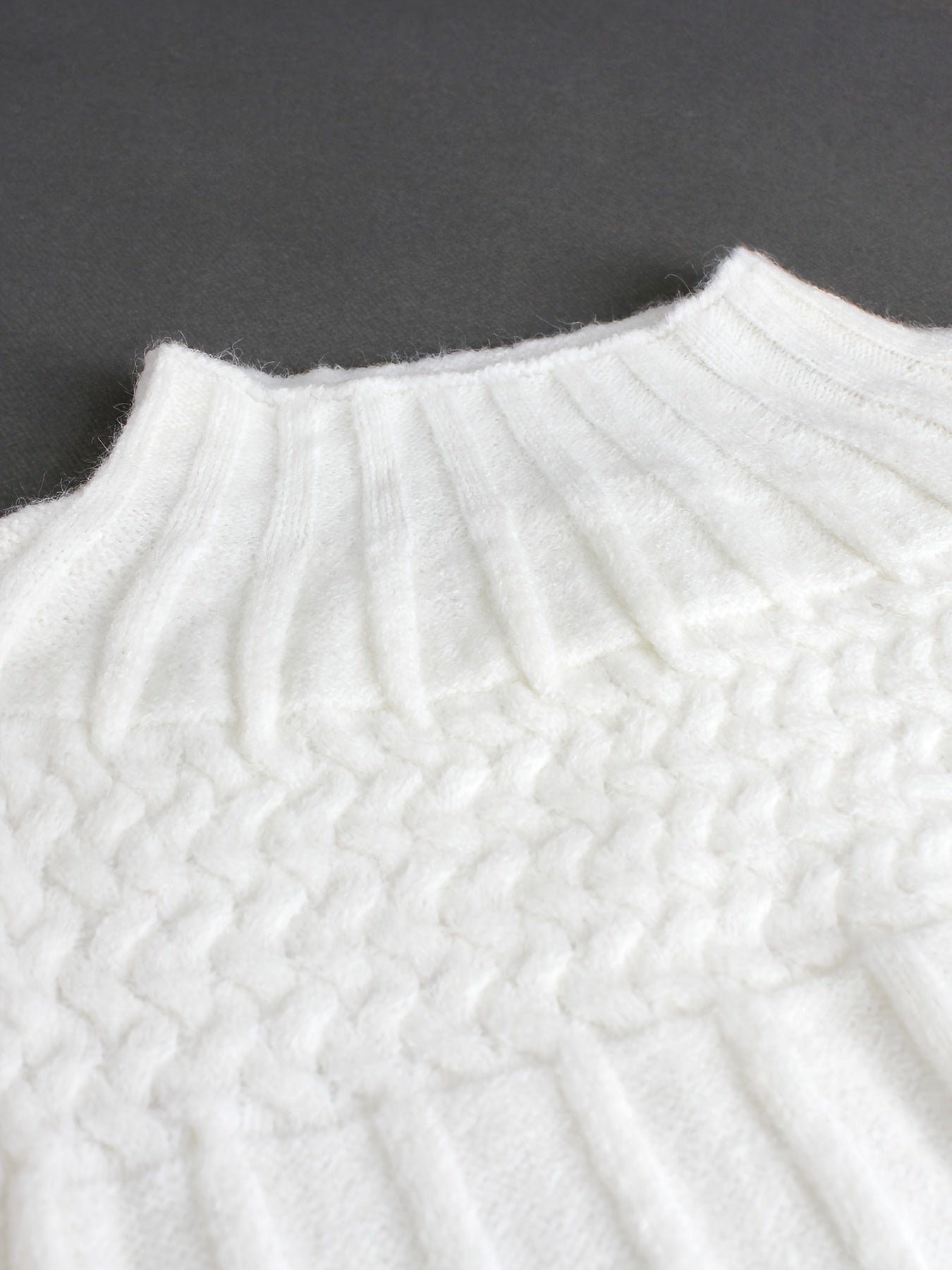 Women’s Lace Sleeve Ribbed Knit Top